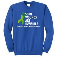 Some Wounds Are Invisible Tal Health Awareness Month Gift Sweatshirt