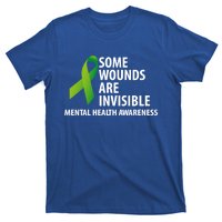 Some Wounds Are Invisible Tal Health Awareness Month Gift T-Shirt