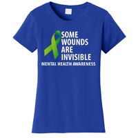 Some Wounds Are Invisible Tal Health Awareness Month Gift Women's T-Shirt