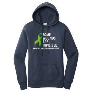 Some Wounds Are Invisible Tal Health Awareness Month Gift Women's Pullover Hoodie