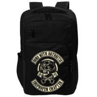 Sons With Arthritis Ibuprofen Chapter Funny Biker Skull Impact Tech Backpack