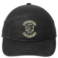 Sons With Arthritis Ibuprofen Chapter Funny Biker Skull 7-Panel Snapback Hat