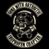 Sons With Arthritis Ibuprofen Chapter Funny Biker Skull 16 in Basic Backpack