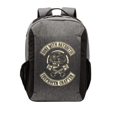 Sons With Arthritis Ibuprofen Chapter Funny Biker Skull Vector Backpack