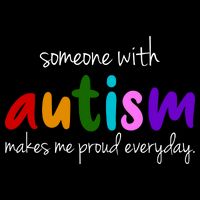 Someone With Autism Makes Me Proud Everyday Youth Performance Sprint T-Shirt
