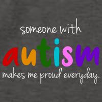 Someone With Autism Makes Me Proud Everyday Vector Backpack