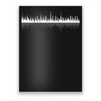 Sound Wave Awesome Music Poster