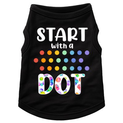 Start With A Dot Inernational Dot Day Doggie Tank