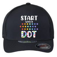 Start With A Dot Inernational Dot Day Flexfit Unipanel Trucker Cap