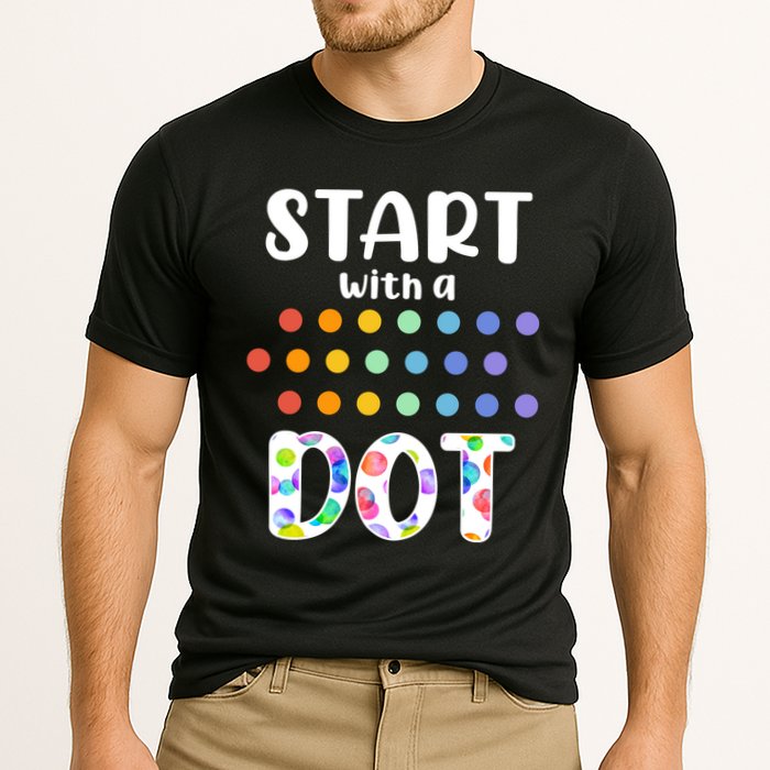 Start With A Dot Inernational Dot Day Performance Shirt
