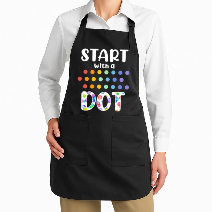 Start With A Dot Inernational Dot Day Apron