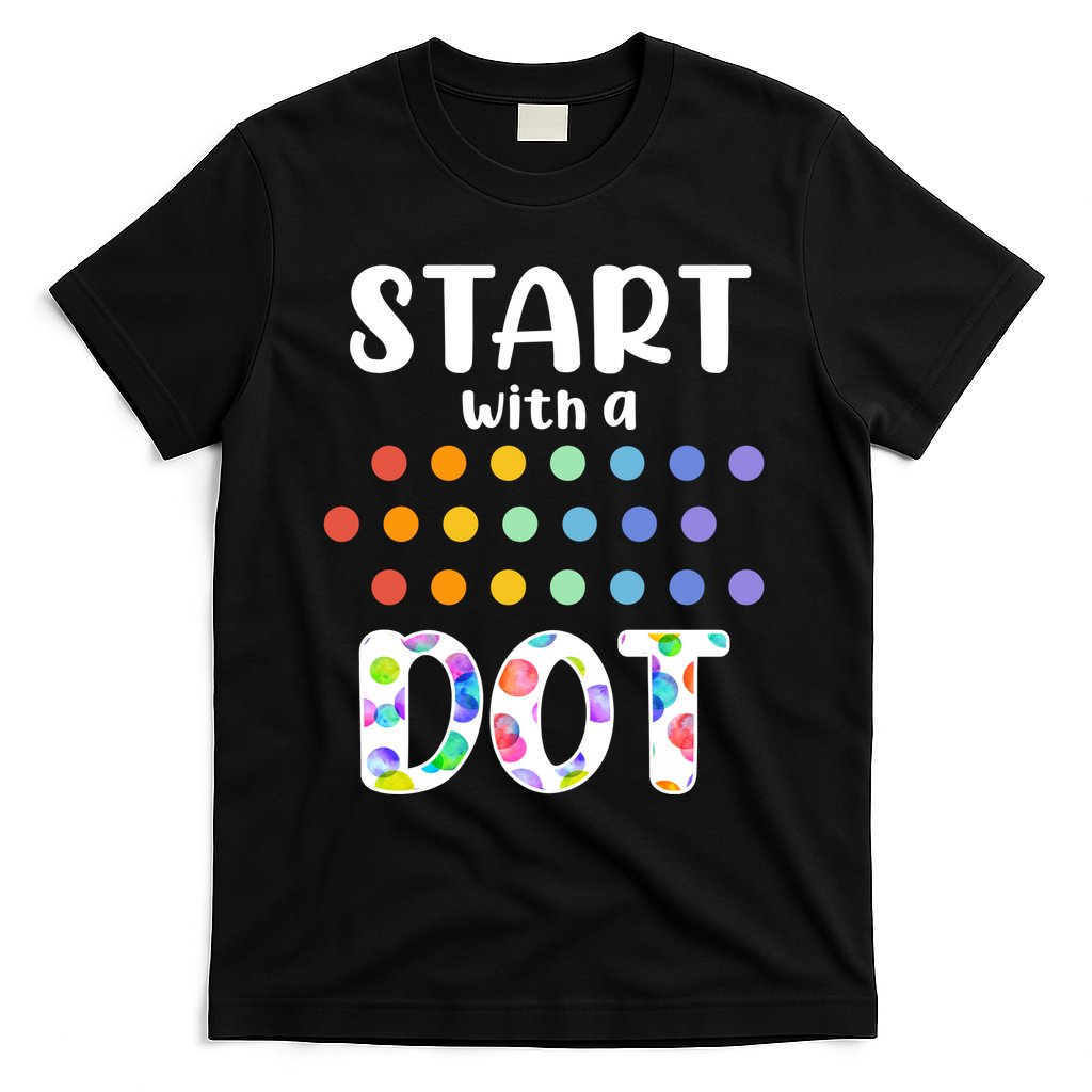 Start With A Dot Inernational Dot Day T-Shirt