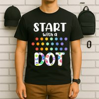Start With A Dot Inernational Dot Day T-Shirt
