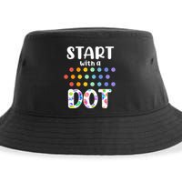 Start With A Dot Inernational Dot Day Sustainable Bucket Hat