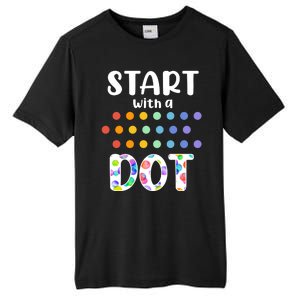 Start With A Dot Inernational Dot Day Tall Fusion ChromaSoft Performance T-Shirt