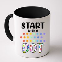 Start With A Dot Inernational Dot Day Mug