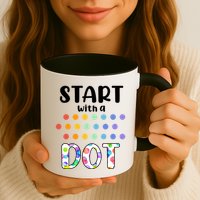 Start With A Dot Inernational Dot Day Mug