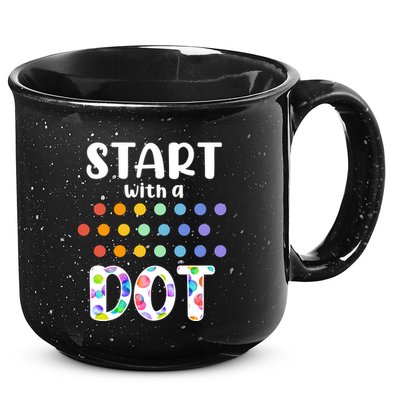 Start With A Dot Inernational Dot Day 15oz Campfire Ceramic Mug