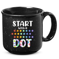 Start With A Dot Inernational Dot Day 15oz Campfire Ceramic Mug