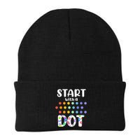 Start With A Dot Inernational Dot Day Beanie