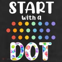 Start With A Dot Inernational Dot Day Beanie