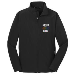 Start With A Dot Inernational Dot Day Core Soft Shell Jacket