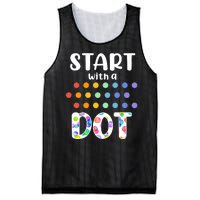 Start With A Dot Inernational Dot Day Mesh Reversible Basketball Jersey Tank