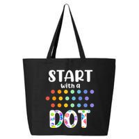 Start With A Dot Inernational Dot Day 25L Jumbo Tote