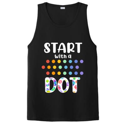 Start With A Dot Inernational Dot Day PosiCharge Competitor Tank