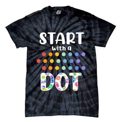 Start With A Dot Inernational Dot Day Tie-Dye T-Shirt