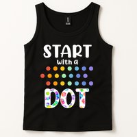 Start With A Dot Inernational Dot Day Tank Top