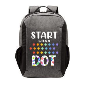 Start With A Dot Inernational Dot Day Vector Backpack