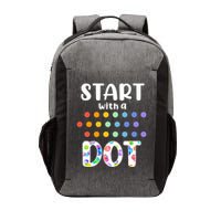 Start With A Dot Inernational Dot Day Vector Backpack