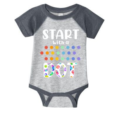 Start With A Dot Inernational Dot Day Infant Baby Jersey Bodysuit