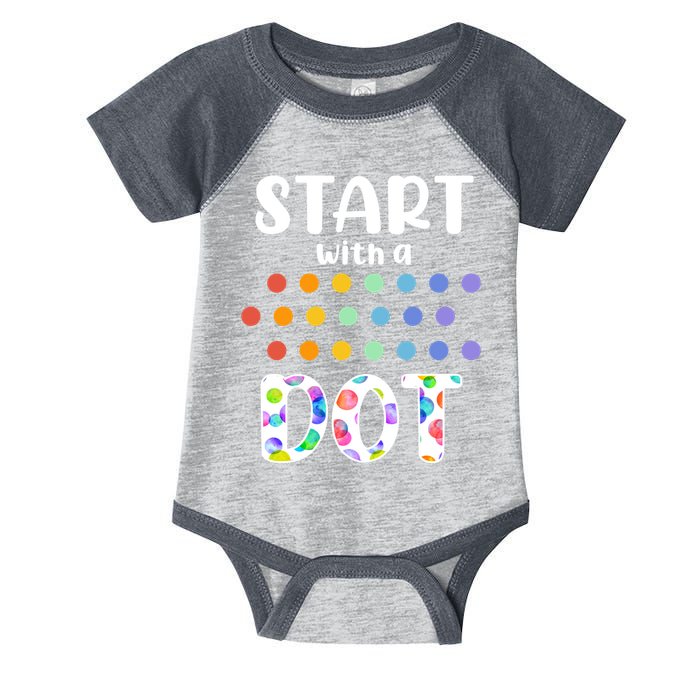 Start With A Dot Inernational Dot Day Infant Baby Jersey Bodysuit
