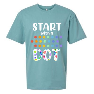 Start With A Dot Inernational Dot Day Sueded Cloud Jersey T-Shirt