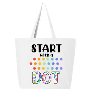 Start With A Dot Inernational Dot Day 25L Jumbo Tote