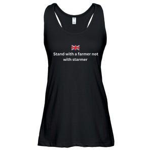 Stand With A Farmer Not With Starmer Ladies Essential Flowy Tank