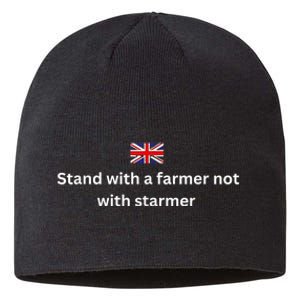 Stand With A Farmer Not With Starmer Sustainable Beanie