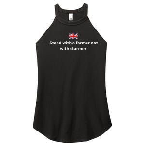 Stand With A Farmer Not With Starmer Women's Perfect Tri Rocker Tank