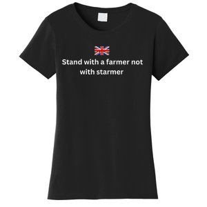 Stand With A Farmer Not With Starmer Women's T-Shirt