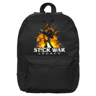 Stick War Archidon Premium 16 in Basic Backpack