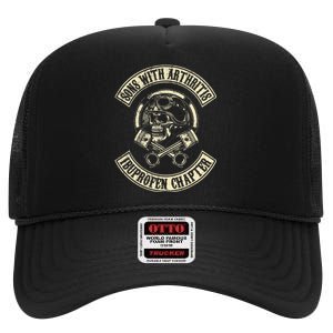 Sons With Arthritis Ibuprofen Chapter High Crown Mesh Back Trucker Hat