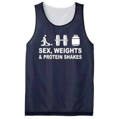 Sex Weights And Protein Shakes Gym Bodybuilding Trending Birthday Mesh Reversible Basketball Jersey Tank