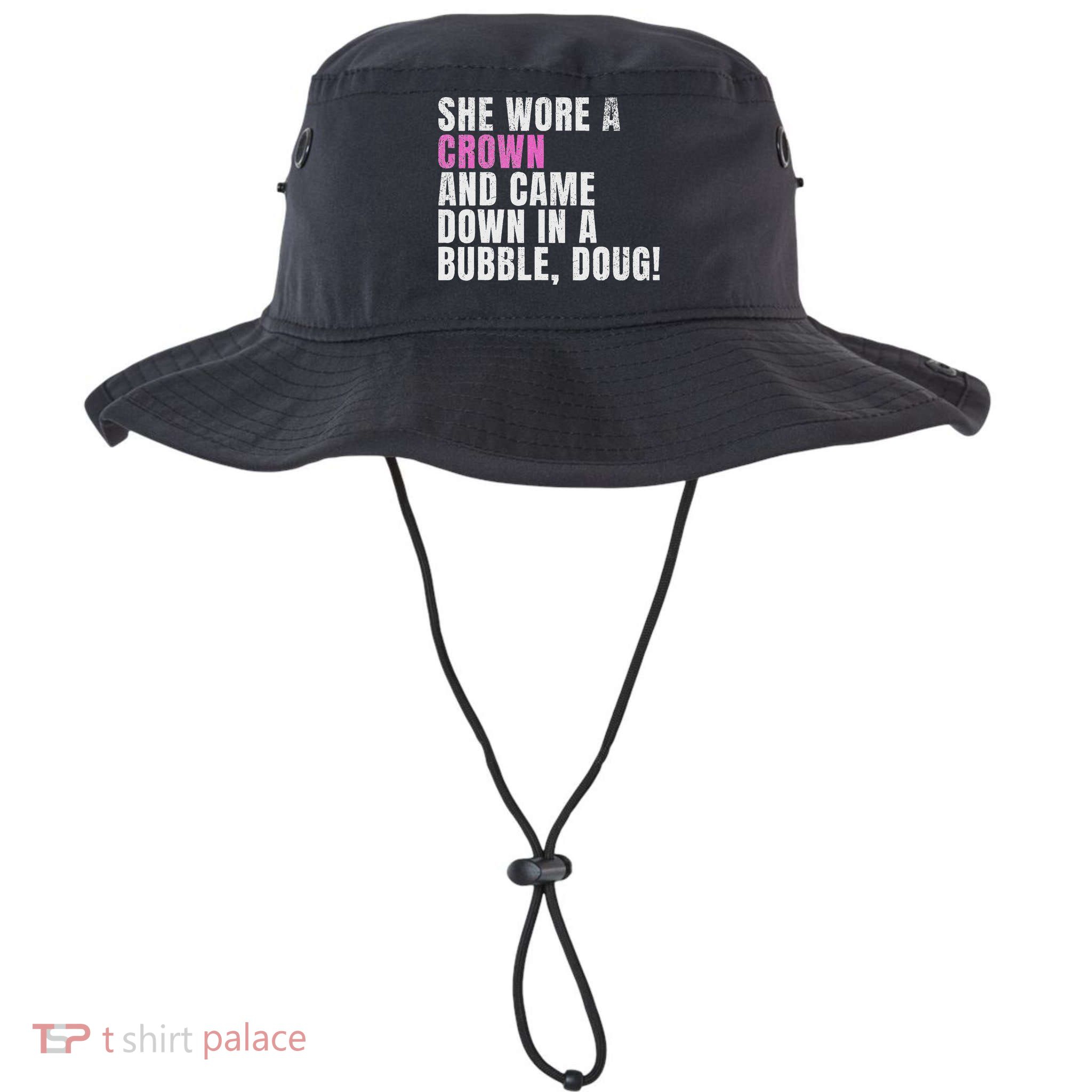 She Wore A Crown And Came Down In A Bubble Doug! Women Bucket Hat