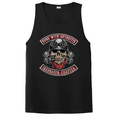 Sons With Arthritis Ibuprofen Chapter Funny Biker PosiCharge Competitor Tank