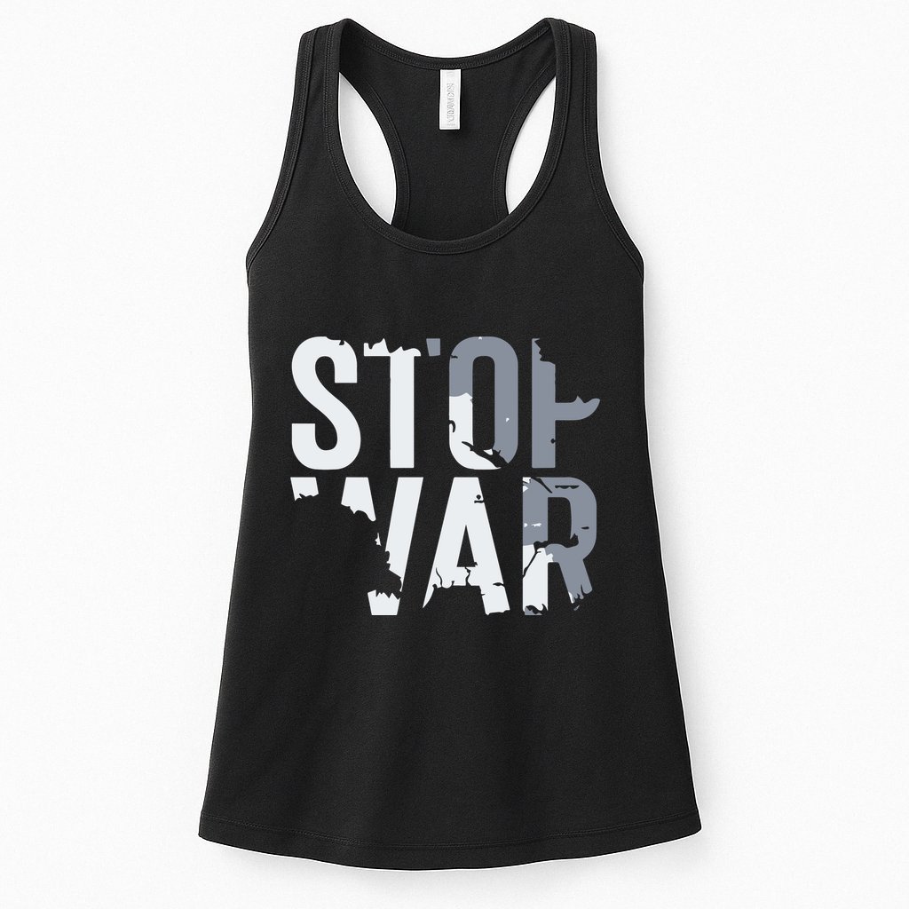 Stop War And Make Peace Womens Tank Top