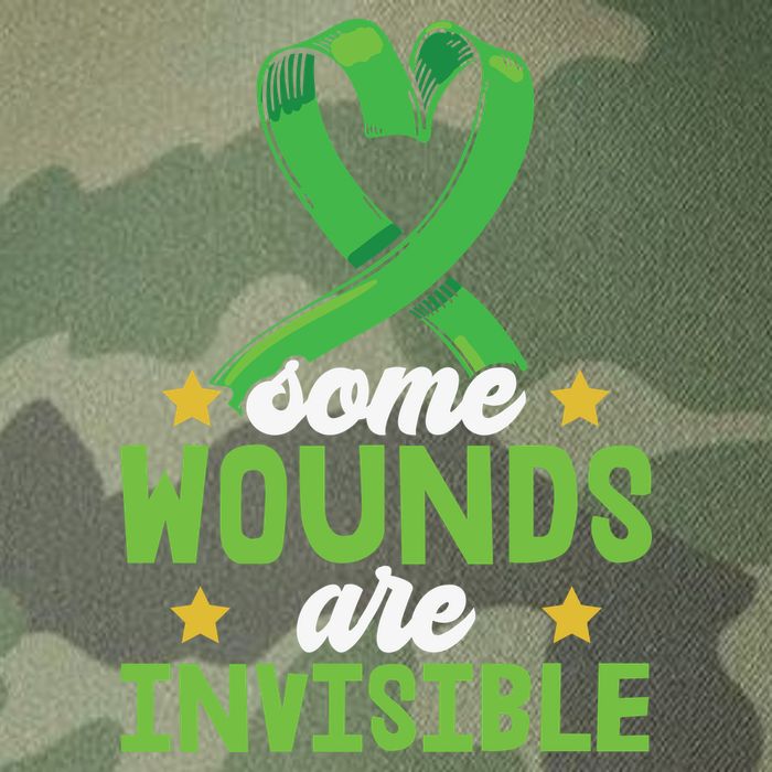 Some Wounds Are Invisible Mental Health Matters Legacy Tie Dye Trucker Hat