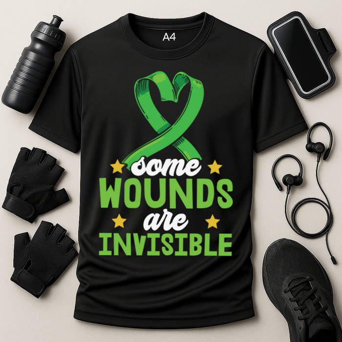Some Wounds Are Invisible Mental Health Matters Performance Shirt