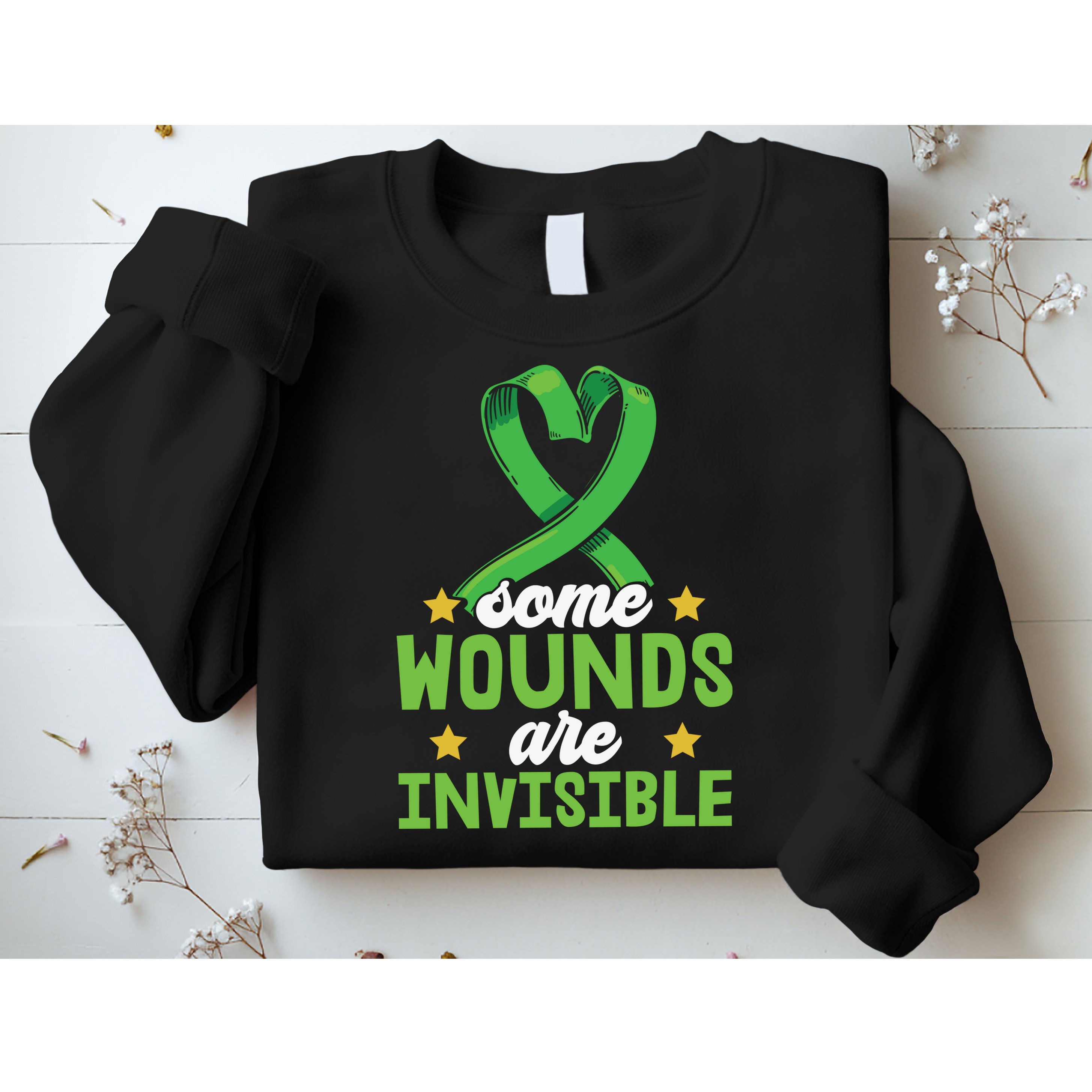 Some Wounds Are Invisible Mental Health Matters Sweatshirt